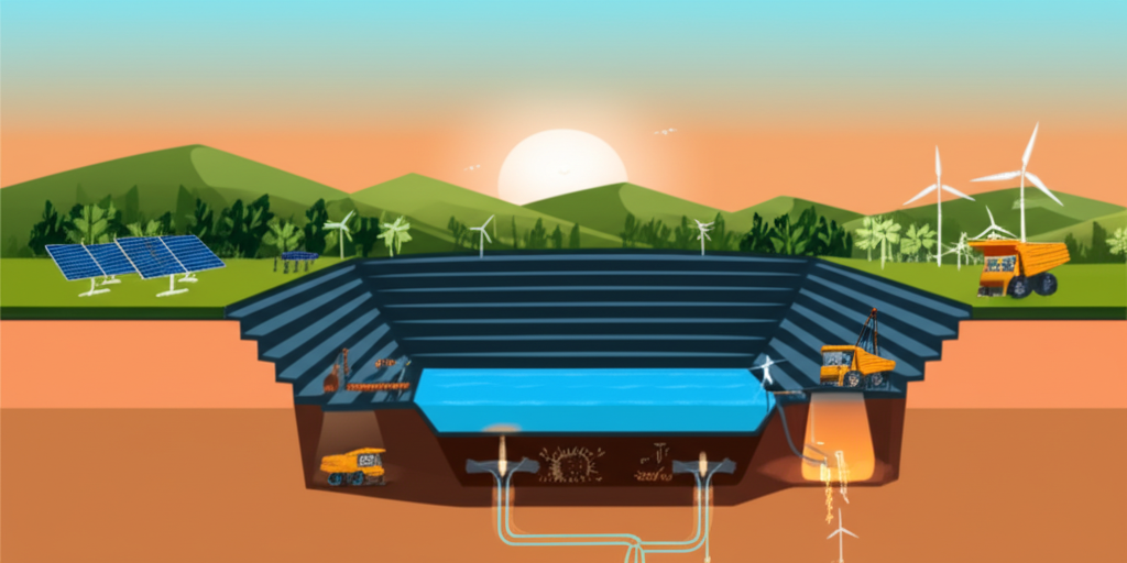 Tecnología de minería sostenible